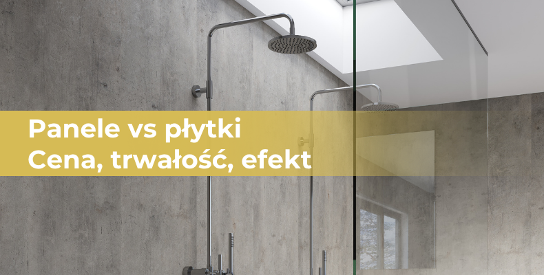 Panele łazienkowe to szybszy i czystszy montaż niż płytki ceramiczne